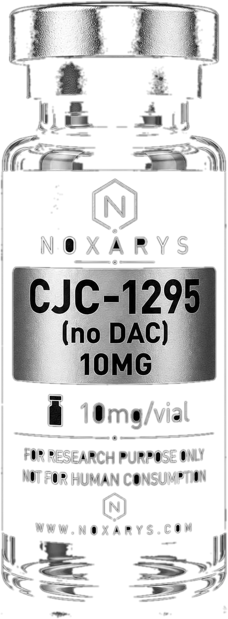 Vial of CJC-1295 (no DAC) research peptide
