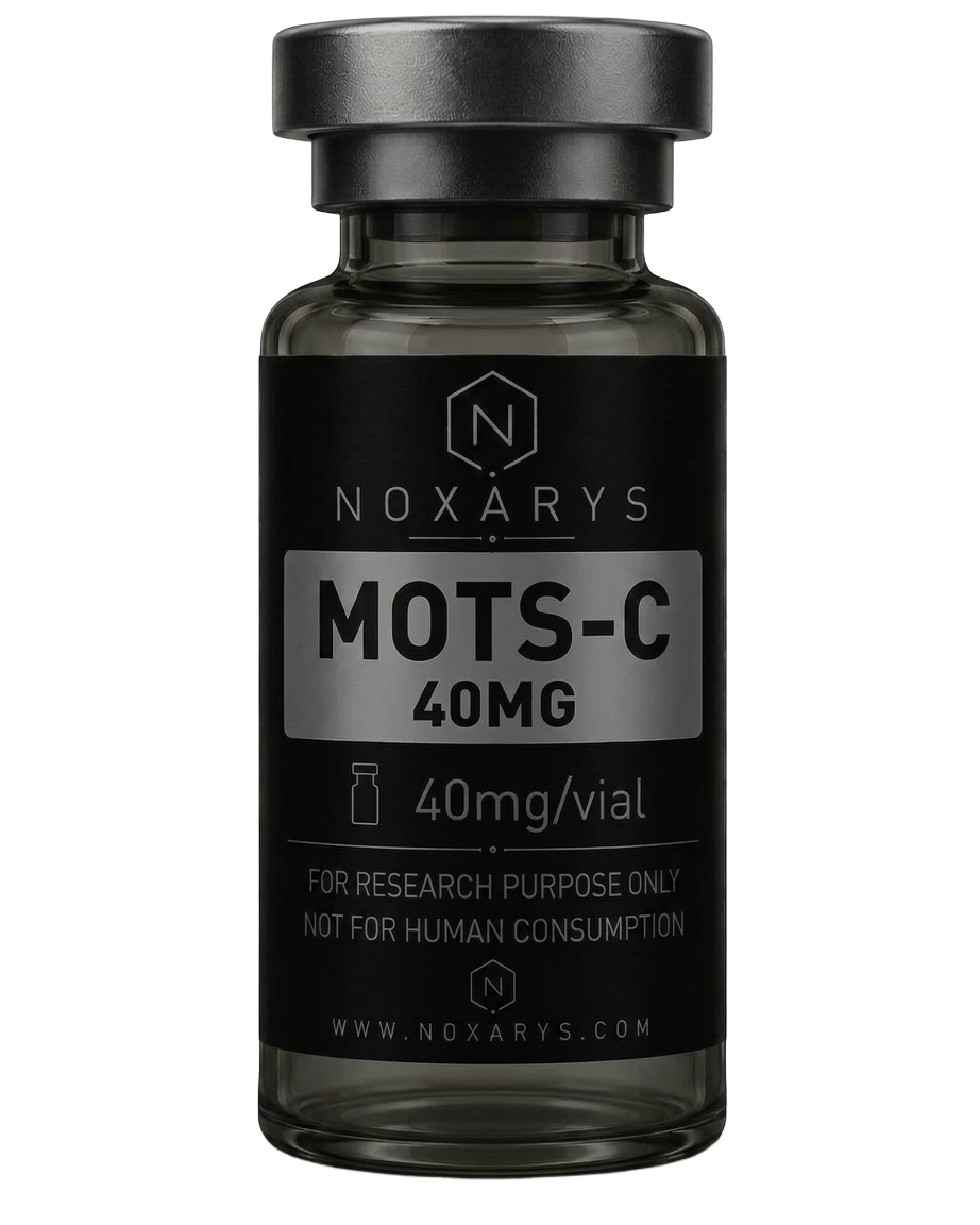 Vial of MOTS-c research peptide