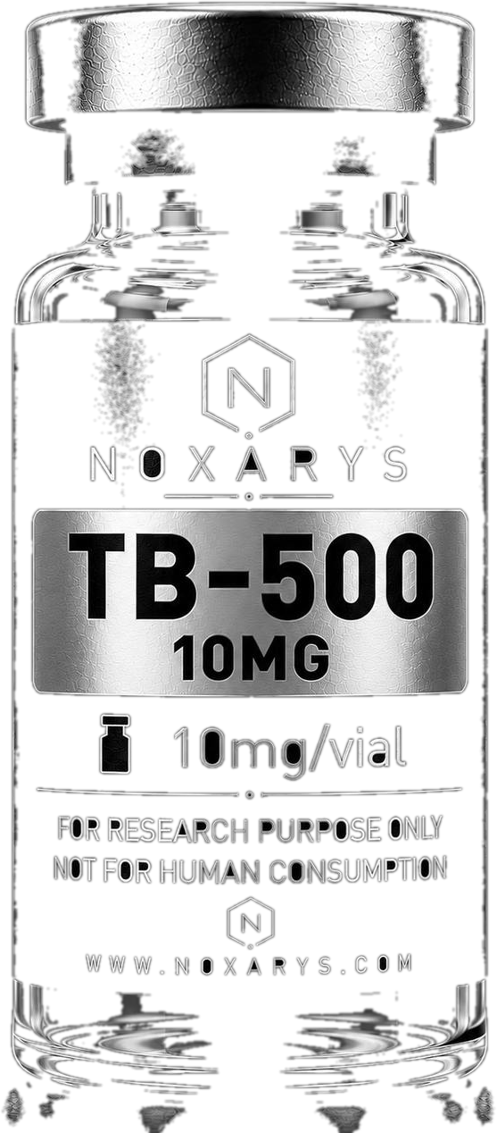 Vial of TB-500 research peptide